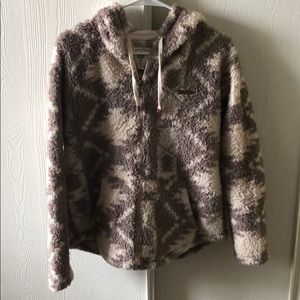 Billabong soft zip up hoodie